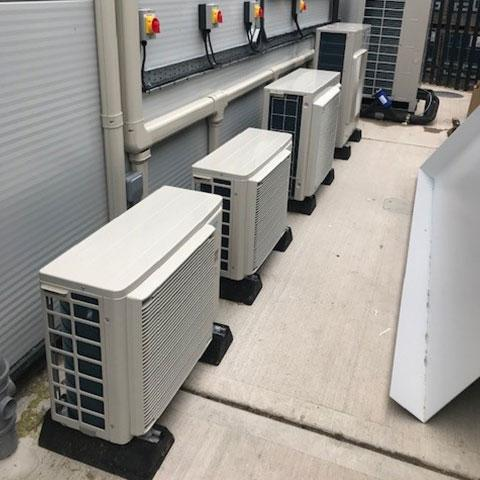 Multi-unit commercial fit-out