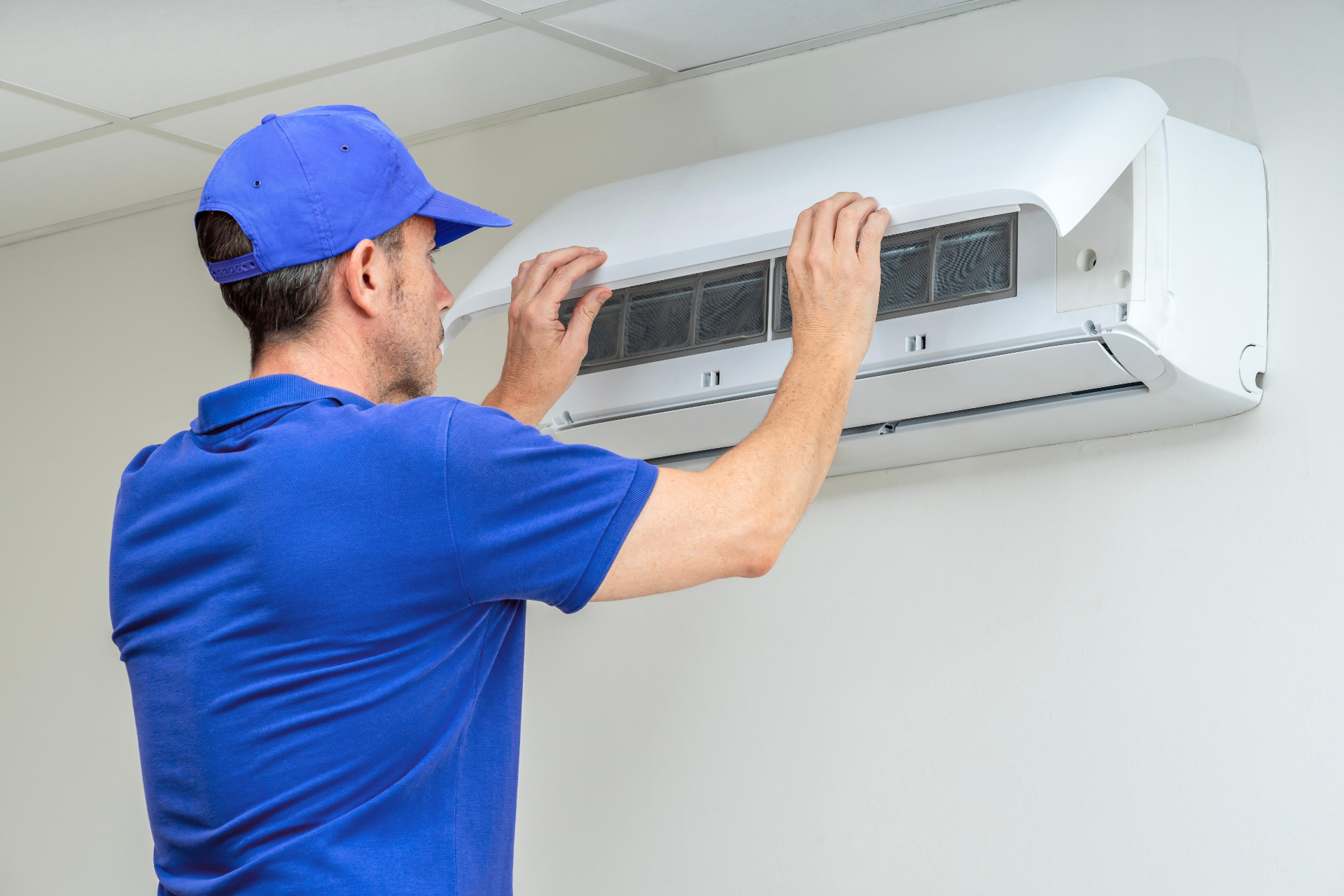 Wall split filter service